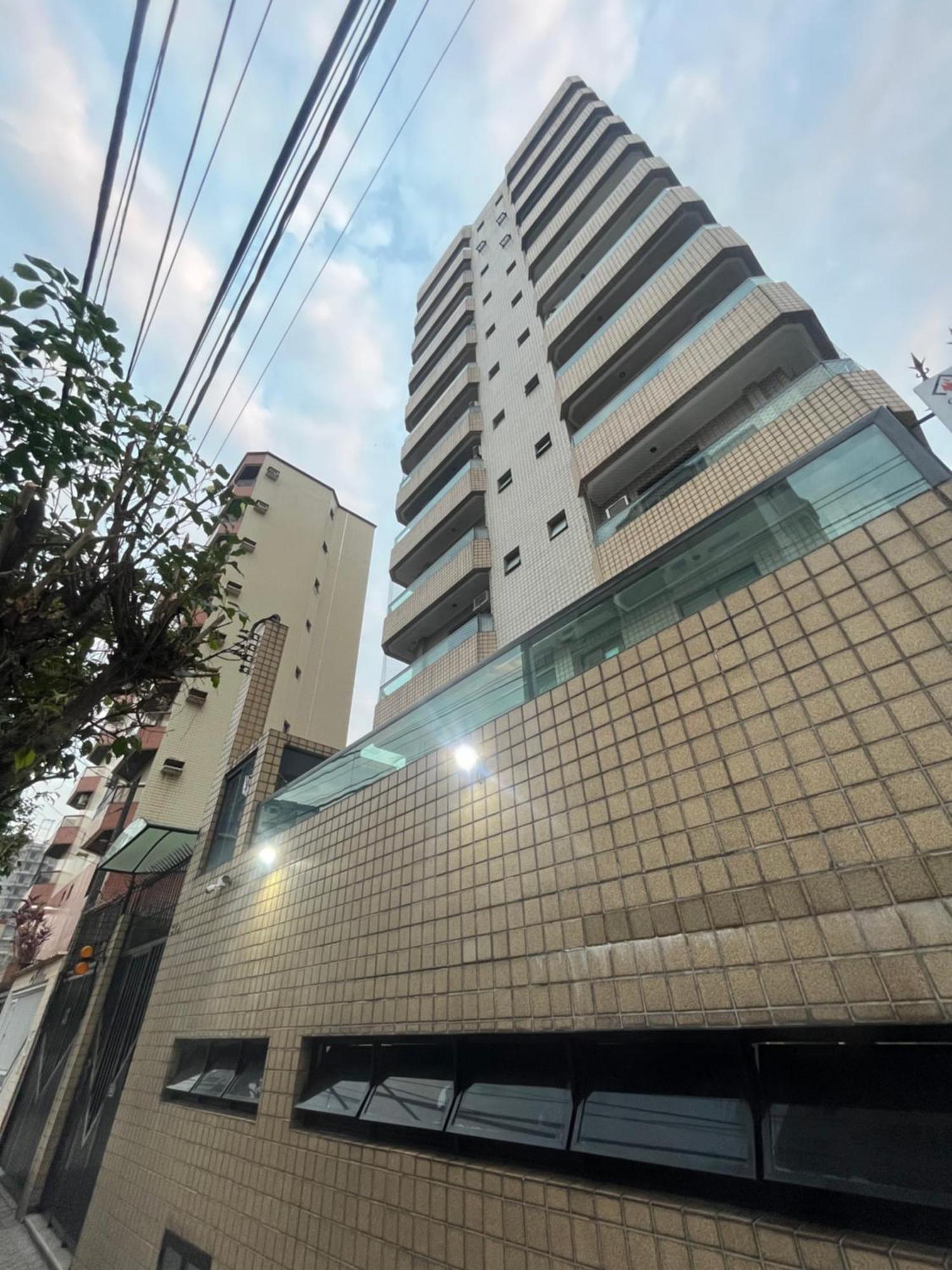 Apartamento Vila Tupy - Ar Condicionado - Praia Grande Bagian luar foto