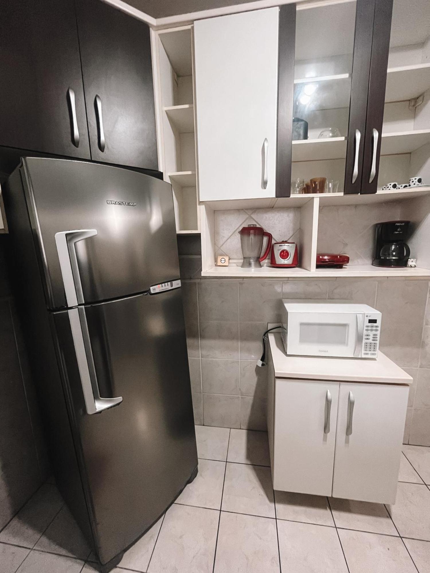 Apartamento Vila Tupy - Ar Condicionado - Praia Grande Bagian luar foto